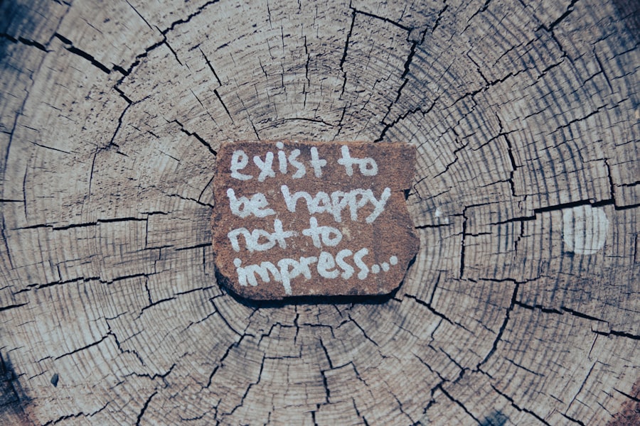 Photo prioritising happiness