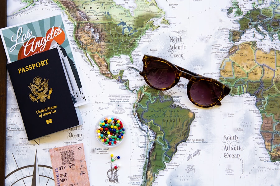 Photo travel itinerary