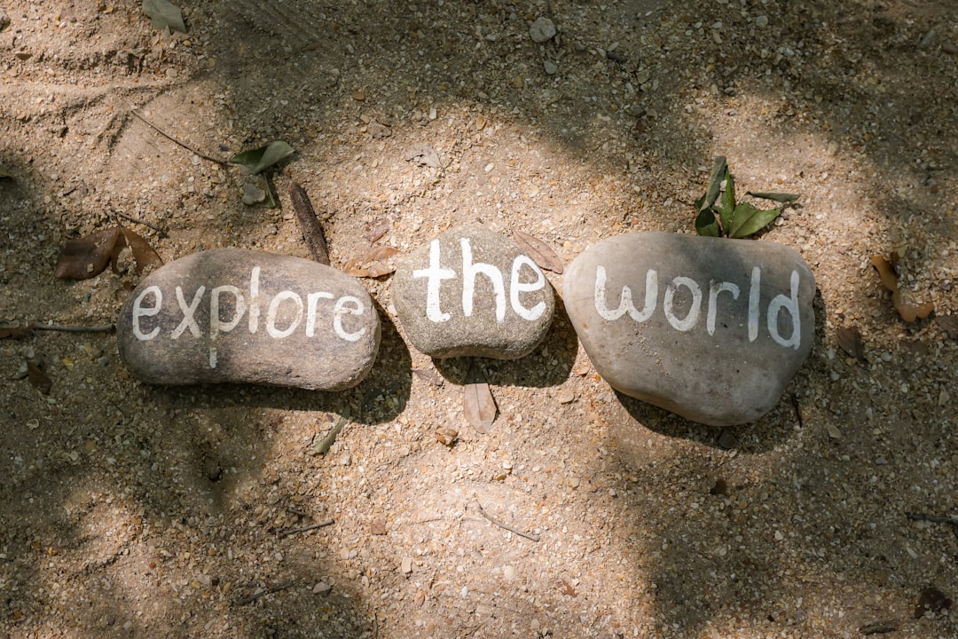 Photo exploring world