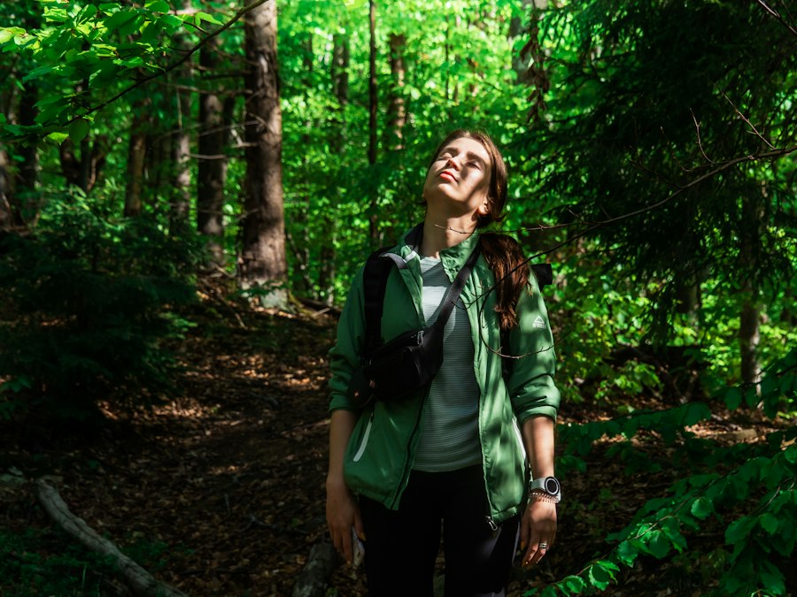 Photo mental health benefits of nature outdoors