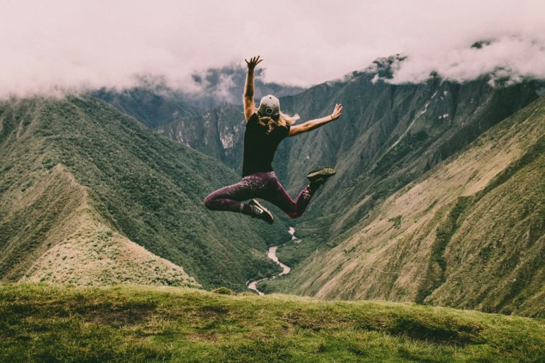Photo embracing adventure life change